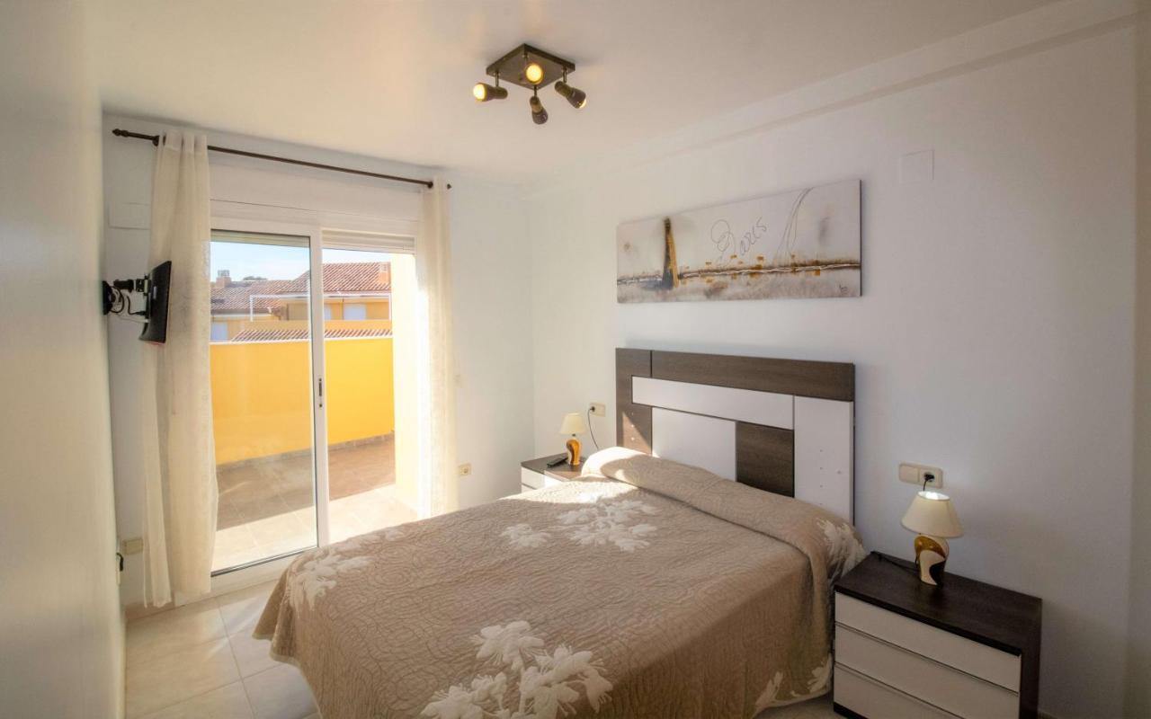 Atico Con Vistas Al Mar , Wifi Y Piscina - Sierra Irta Albert Villas Alcossebre Kültér fotó